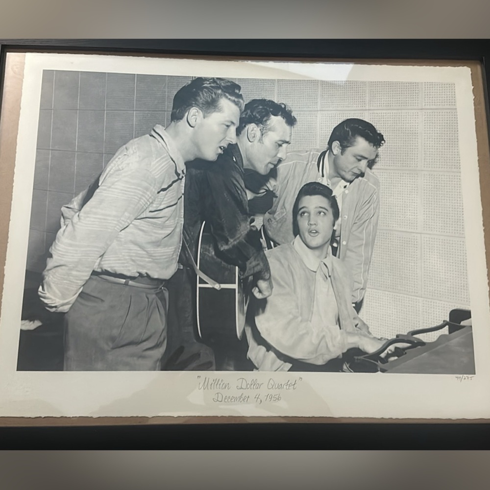 RARE The Hulton Archive Elvis Presley & Friends "Million Dollar Quartet" #44/275